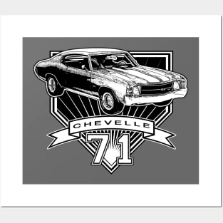 1971 Chevelle Posters and Art